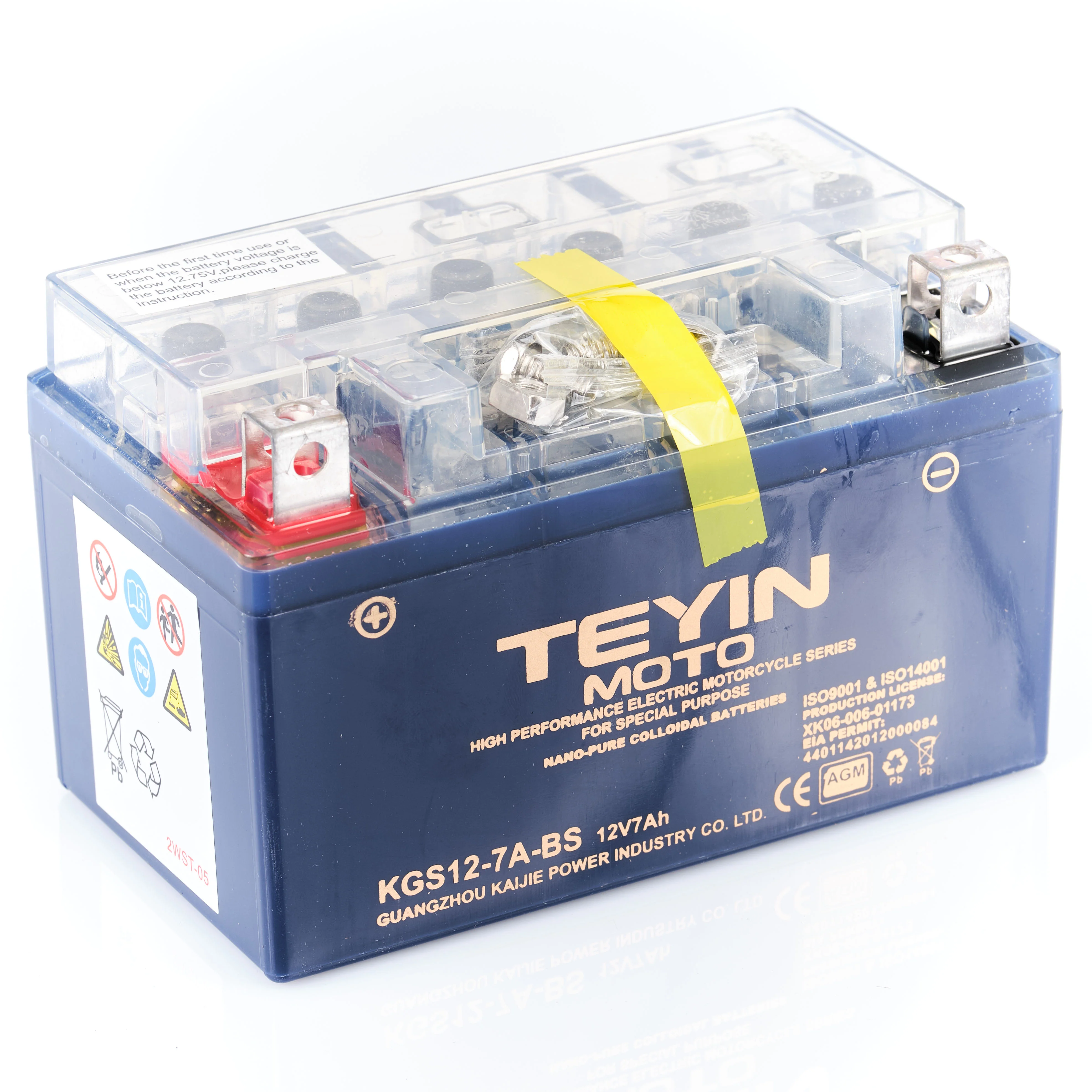 Kage Gelbatterie 12V 7Ah SLA YTX7 A-BS - Image 2