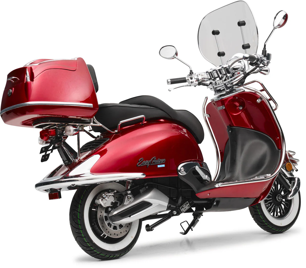 EasyCruiser Elektro Dunkelrot - Image 9