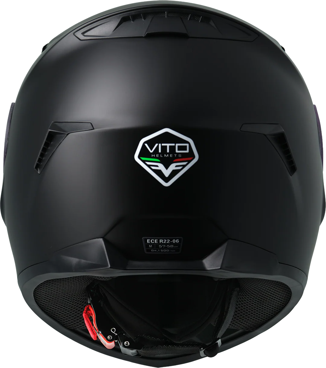 Integralhelm Vito Duomo Matt Schwarz - Image 4