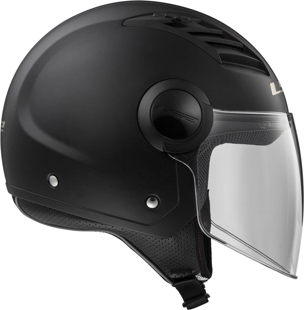 Jethelm LS2 Airflow Metropolis (Matt Schwarz Gelb) - Image 5