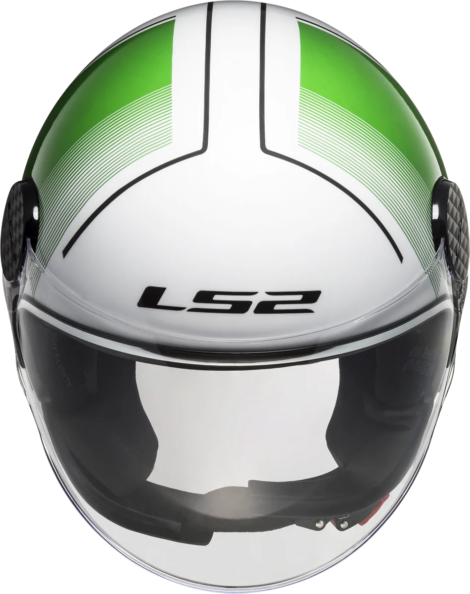 Jethelm LS2 Sphere Lux Firm (Weiß Grün Rot) - Image 7
