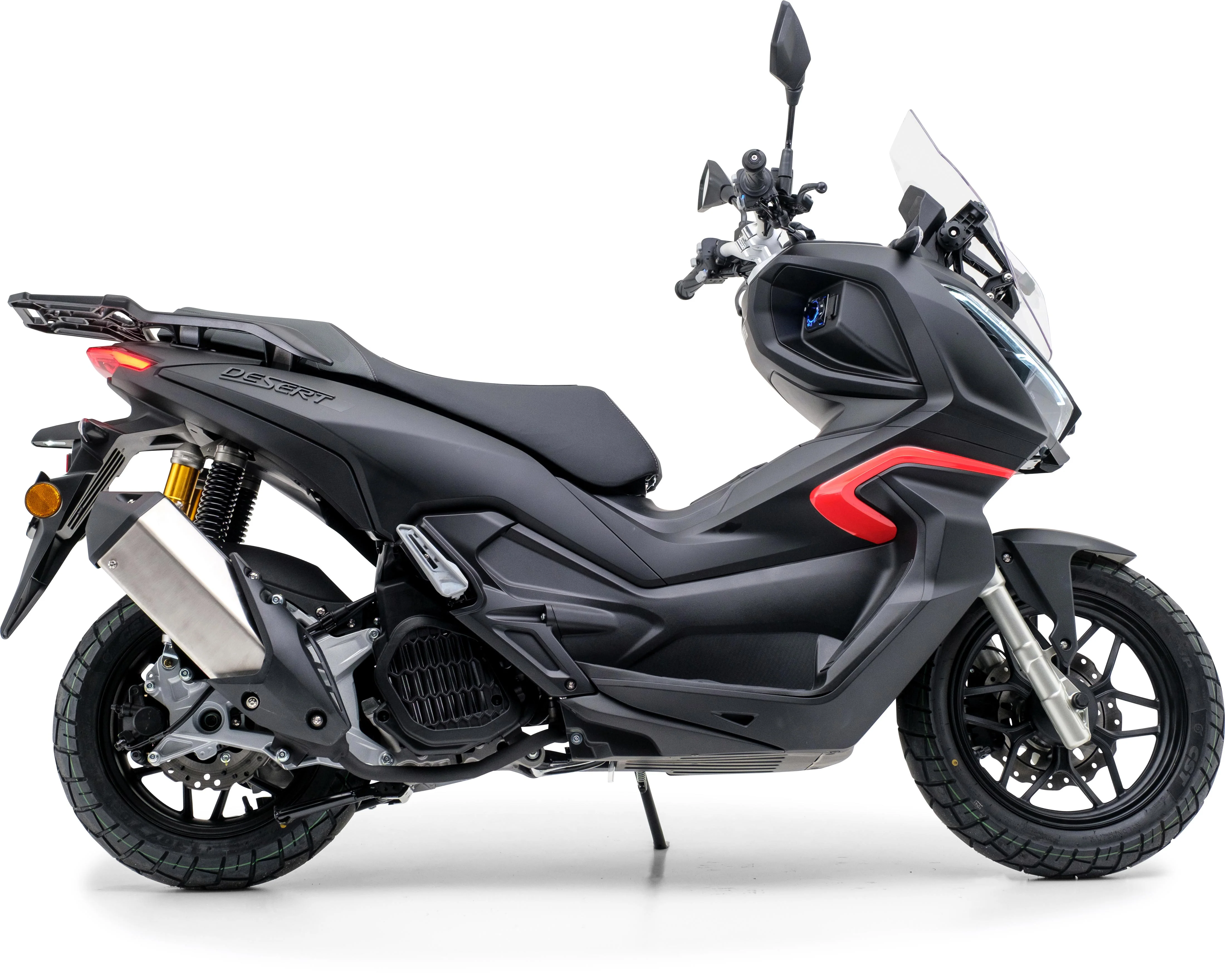 QS125 ADV Mattschwarz 125 ccm - Image 3