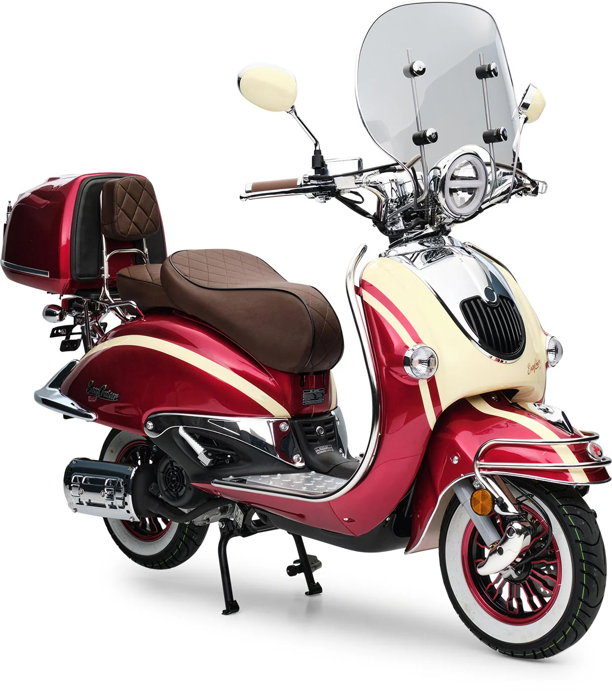 EasyCruiser Artemis Rot Beige 125 ccm - Image 17