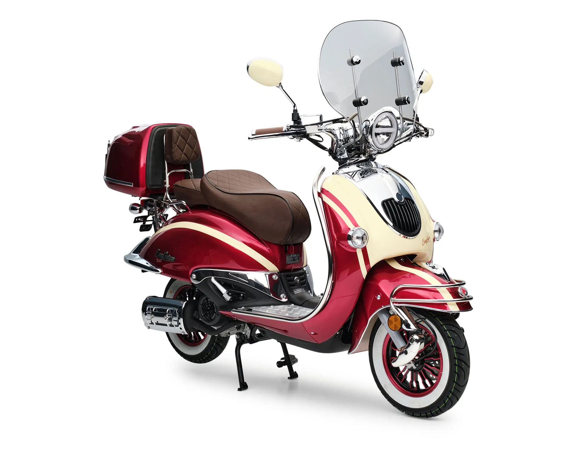 EasyCruiser Artemis Rot Beige 125 ccm - Image 27